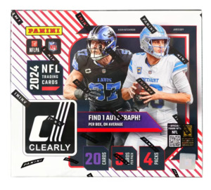 Nfl 1: Panini NFL 2024 Donruss Clearly Hobby Box