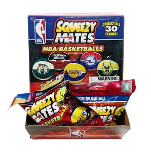 Nba 1: Squeezy Mates 2024 NBA 2.5” Squishy Team Basketball