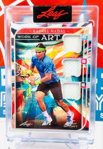 Other 2: Leaf Art of Sport Work of Art 2023 Game Used Patches #/3