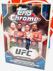 Ufc: Topps Chrome UFC 2024 Blaster Box