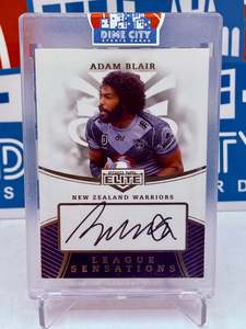 NRL Elite 2020 League Sensations White Autograph #/80
