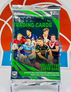 Nrl Rugby Packs: NRL 2024 Traders Titanium Pack