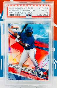 2017 Bowman’s Best Top Prospects Refractor PSA 10