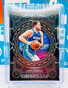 2022-23 Panini Obsidian Orbital Electric Etch Orange /35