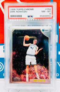 Graded Cards: 1998 Topps Chrome RC PSA 8