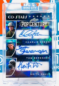 Co-Star 6 Autos 1/1 Platoon Movie 2025 Leaf Pop Century #CS6-3