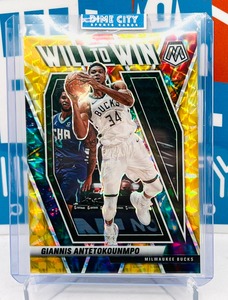 Nba 2: 2020-21 Mosaic Will To Win Reactive Yellow /99