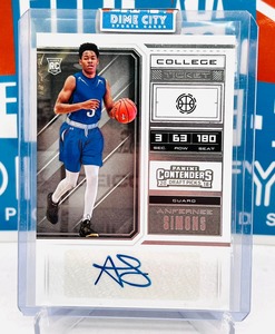 2018 Panini Contenders Draft Picks College Ticket Autograph