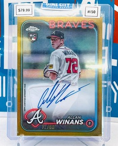 Mlb 2: 2024 Topps Chrome Rookie Autograph /50