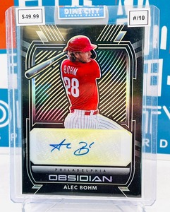 Mlb 2: 2021 Panini Chronicles Obsidian /10