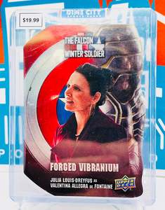 2022 UD The Falcon And The Winter Soldier Forged Vibranium