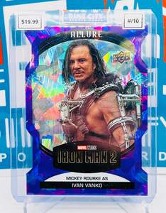 2022 Marvels Allure Purple Diamond /10