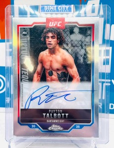 Ufc Singles: 2025 Topps Chrome UFC Autograph