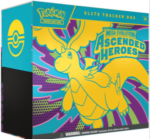Boxes: Pokémon TCG Mega Evolution Ascended Heroes Elite Trainer Box