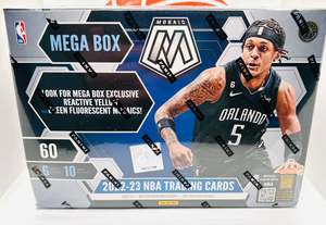 Boxes: Panini Mosaic NBA 2022-23 Mega Box (Green Fluorescent)