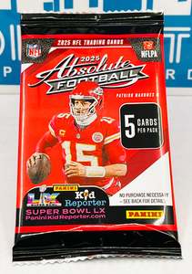 Panini Absolute NFL 2025 Gravity Pack (KABOOM)