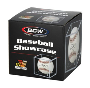 BCW Baseball Showcase with Built-In Stand