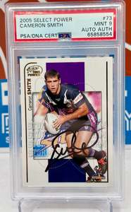 2005 Select Power In Person Autograph PSA 9 Auto Auth