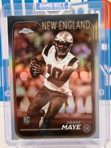 Nfl 3: 2024 Topps Chrome Sepia Refractor RC