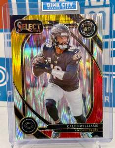 Nfl 3: 2024 Select Yellow Red Flash Club Level RC