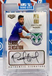 Nrl: 2021 NRL Elite League Sensation Autograph /80