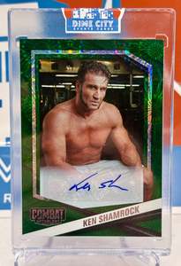 2025 Combat Anthology Green Fireworks Autograph