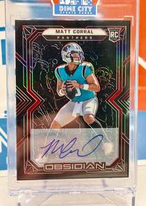 2022 Obsidian Rookie Autographs Red Etch /10