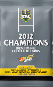 Select NRL Champions 2012 Sealed Pack (SJ Rookie Standouts)