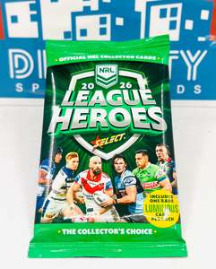 Single Packs: Select NRL Heroes 2026 Retail Pack (LIMITS APPLY)
