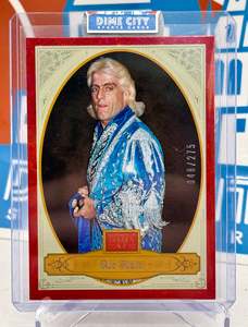 Wrestling: 2025 Combat Anthology Panini Golden Age Red Fireworks /275