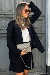 Products: Alva Ellinor Blazer Black – Mos Mosh