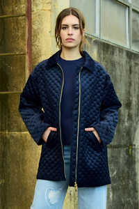Quilty Pleasure Jacket Navy – Coop