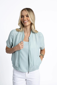 Harper Jacket Seafoam – Humidity