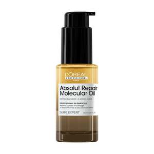 Treatments Masks: L’Oréal Professionnel Absolut Repair Molecular Oil (30 mL)