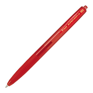 Pilot Super Grip G Retractable Ballpoint Medium Red (BPGG-8R-M-RR)