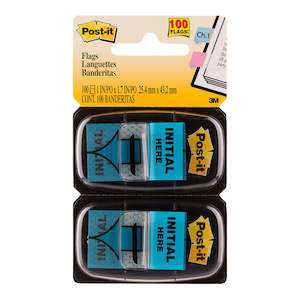 Post Its And Paper: Post-it Flags 680-IH2 25x43mm Initial Here, Pack of 2