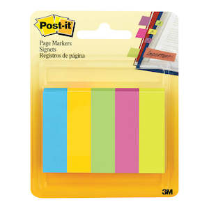 Post-it Page Markers 670-5AU 13x50mm Jaipur, Pack of 5
