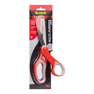 Scotch Scissors Multi-Purpose Red Handle 203mm