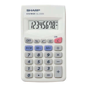Sharp EL-233SB Pocket Calculator