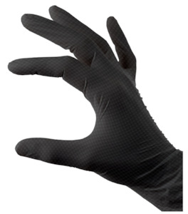 Nitrile Black Diamond Gloves 9.0g Large (1000 gloves)