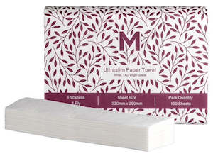 Luxury Ultraslim Paper Towels (3000 sheets per box)