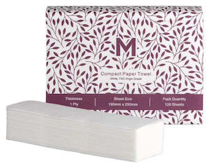 Luxury Compact Paper Towels (2400 sheets per box)