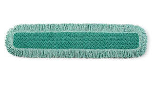 HYGEN™ 91CM MICROFIBRE DUST PAD, FRINGE, GREEN