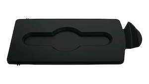 Rubbermaid Slim Jim Recycling Station Closed Waste Lid
