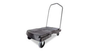 Material Handling: Rubbermaid Triple Trolley - User Friendly Handle, Standard Duty
