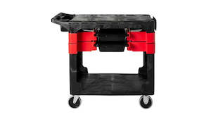 Material Handling: Rubbermaid Trade Cart with Castors
(includes 2 parts boxes and 4 parts bins)