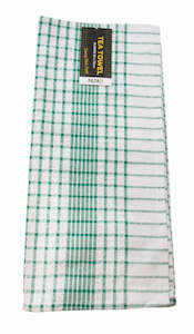 Filta Cleaning Products Xl Commercial Cotton Tea Towel Green