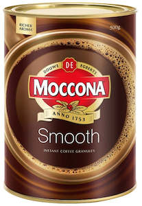 Coffee: Moccona Smooth Instant Granulated Coffee Tin 500g