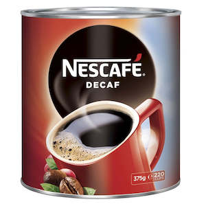 Coffee: Nescafe Classic Decaf Instant Coffee 375g Tin