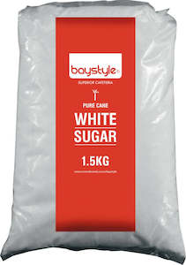 Sugar Sweeteners: Baystyle White Sugar 1.5kg